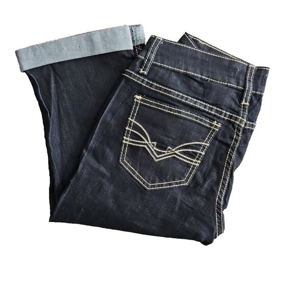 Soundgirl Women's Jeans Size 5 (28x15) Dark Blue Wash Stretch HC0165S4RS NWT - Picture 5 of 16